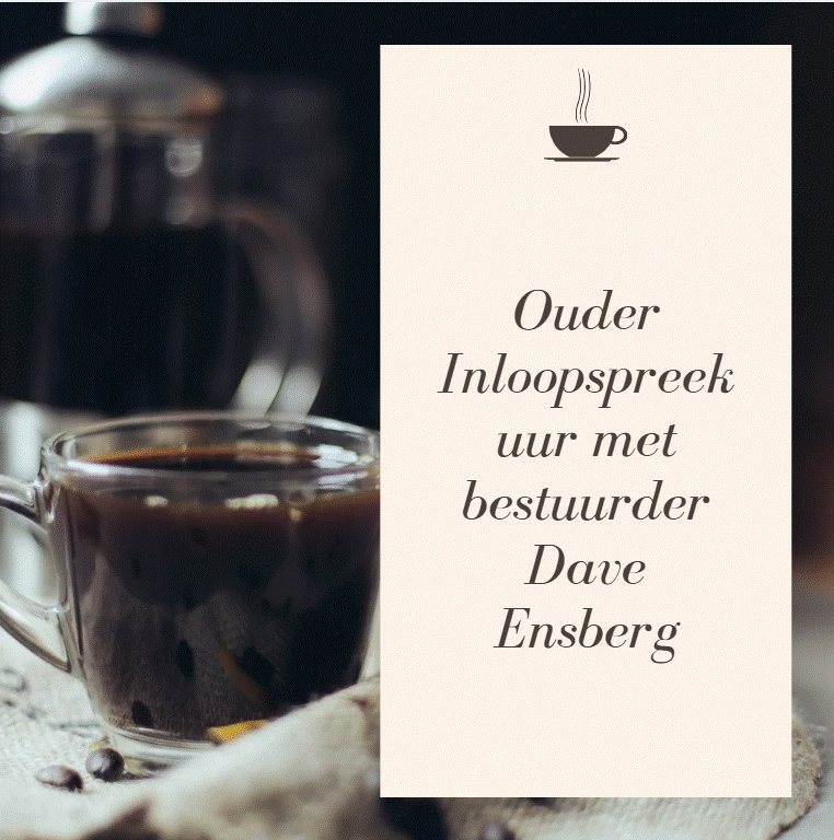 Ouderinloopspreekuur met bestuurder Dave Ensberg