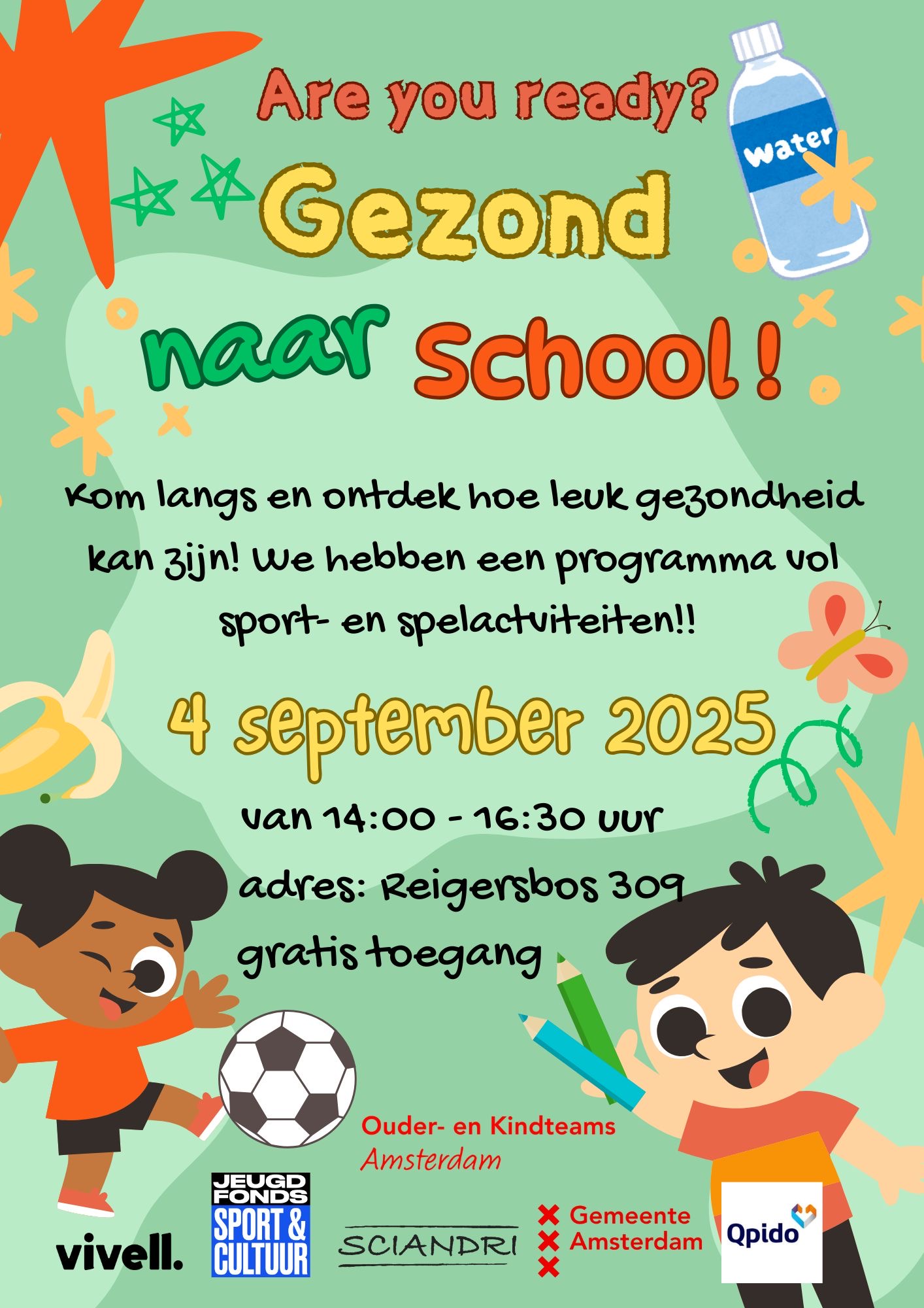 Uitnodiging gezond naar school